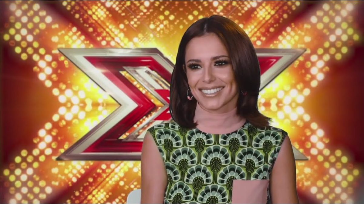 Cheryl Cole X Factor Smile Photo