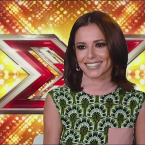 Cheryl Cole X Factor Smile Photo