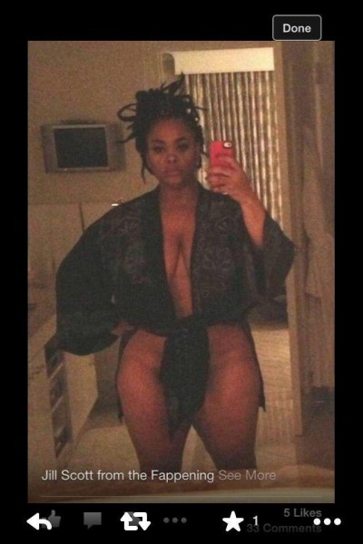 Jill Scott Nude (2 Photos)