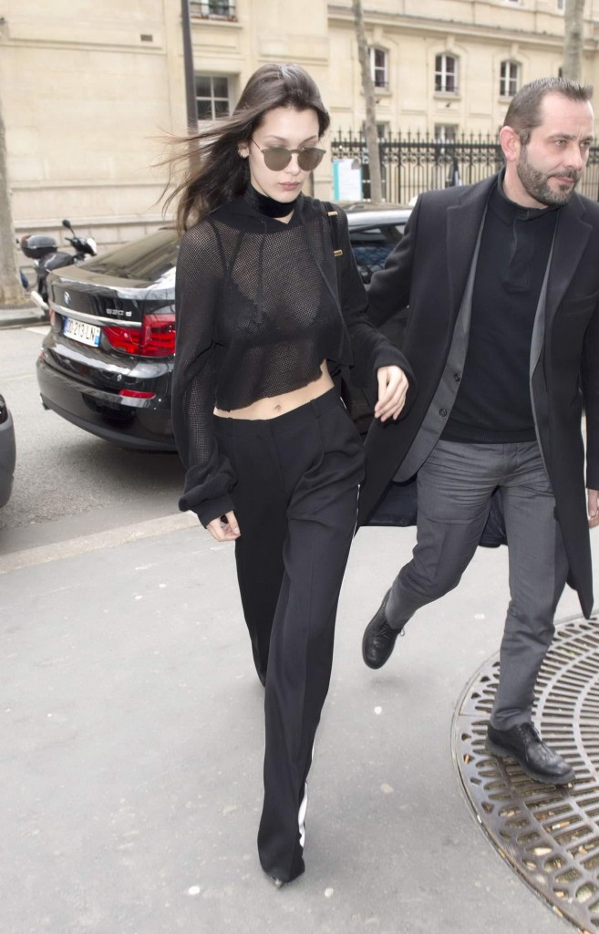 Bella Hadid See Through (9 Photos)