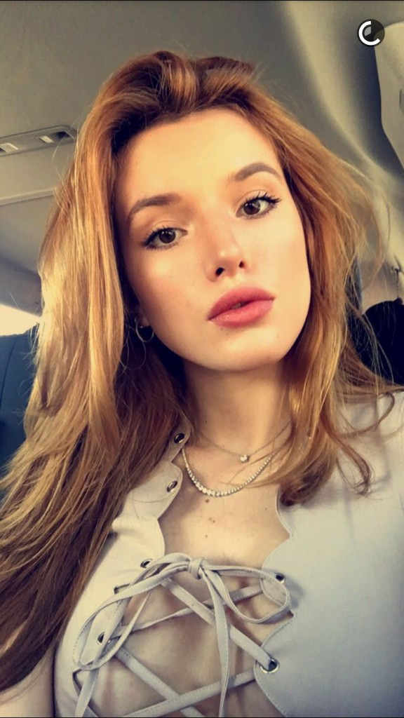 Bella Thorne Cleavage (2 Photos)