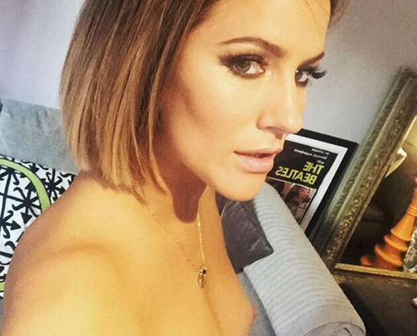 Caroline Flack Topless (1 Photo)