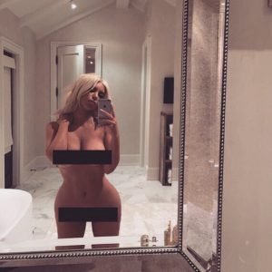 kim kardashian naked 1 selfie photo 7