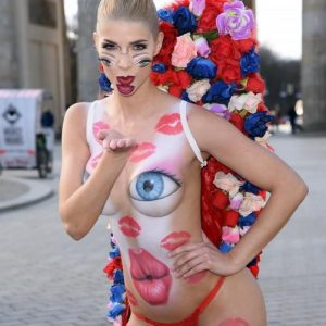 micaela schafer bodypaint 6 photos 75 1