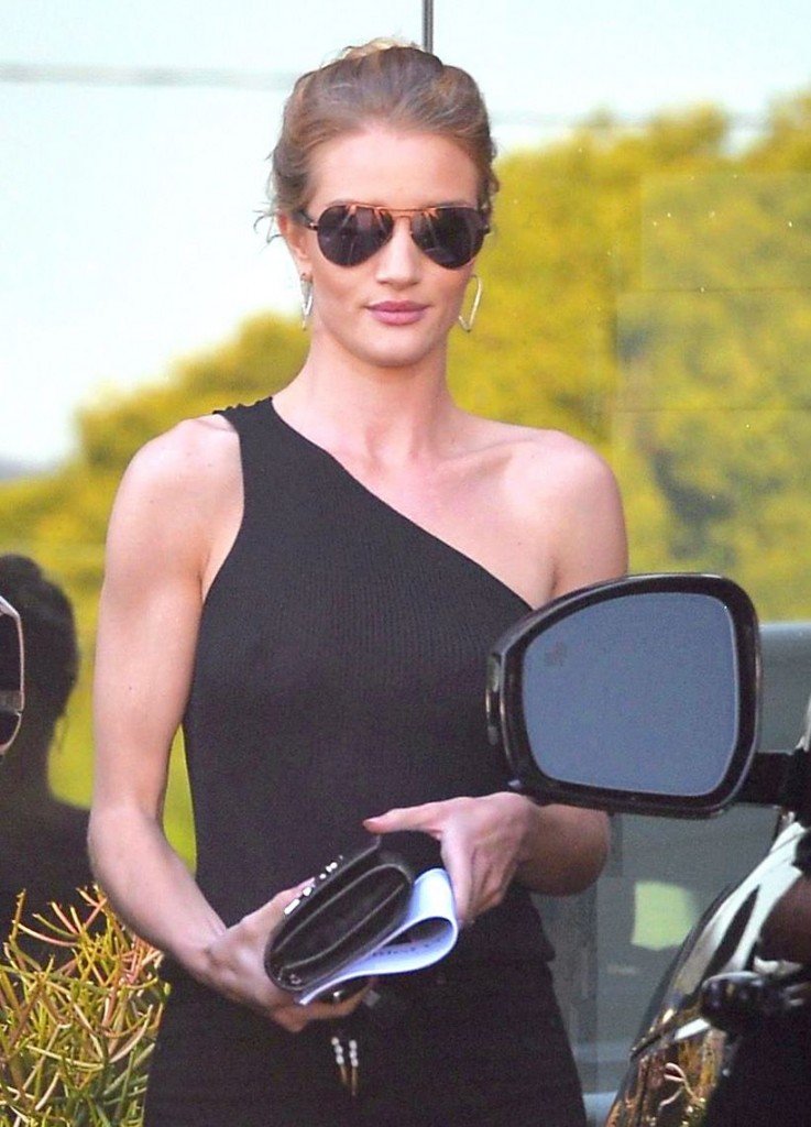 Rosie Huntington-Whiteley Braless (11 Photos)